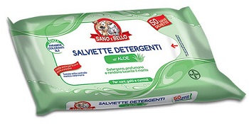 SANO E BELLO SALVIETTE DETERGENTI ALL'ALOE 50 PEZZI - Pharmaleader