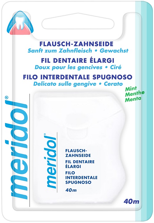 MERIDOL EXPANDED FILO INTERDENTALE 40 METRI - Pharmaleader
