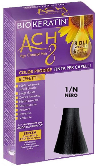 BIOKERATIN ACH8 COLOR PRODIGE 1/N NERO - Pharmaleader