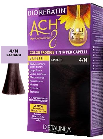 BIOKERATIN ACH8 COLOR PRODIGE 4/N CASTANO - Pharmaleader