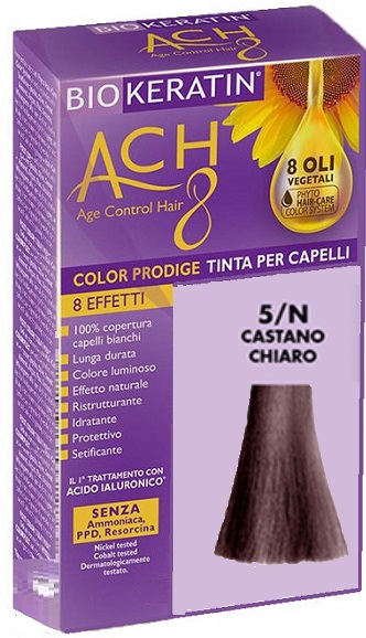 BIOKERATIN ACH8 COLOR PRODIGE 5/N CASTANO CHIARO - Pharmaleader