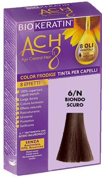BIOKERATIN ACH8 COLOR PRODIGE 6/N BIONDO SCURO - Pharmaleader