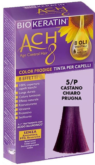 BIOKERATIN ACH8 COLOR PRODIGE 5/P CASTANO CHIARO PRUGNA - Pharmaleader