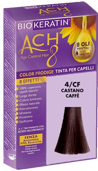 BIOKERATIN ACH8 COLOR PRODIGE 4/CF CASTANO CAFFE' - Pharmaleader