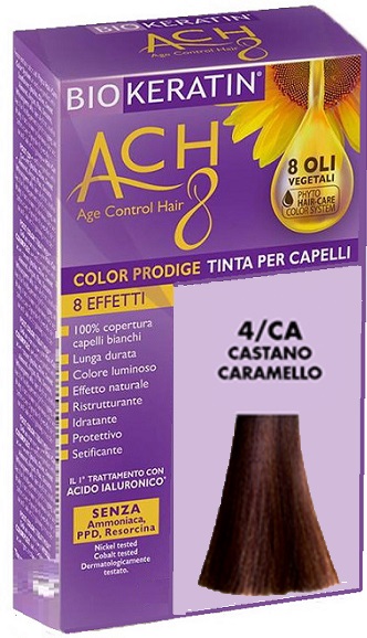 BIOKERATIN ACH8 COLOR PRODIGE 4/CA CASTANO CARAMELLO - Pharmaleader