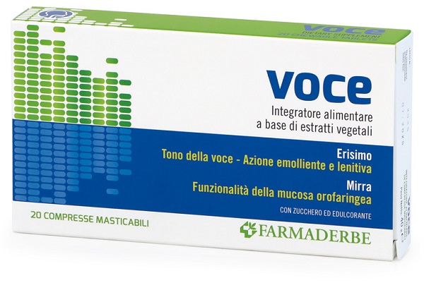 VOCE 20 COMPRESSE MASTICABILI - Pharmaleader