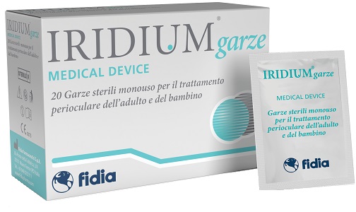 IRIDIUM GARZA OCULARE MEDICATA IN TESSUTO NON TESSUTO 20 PEZZI - Pharmaleader