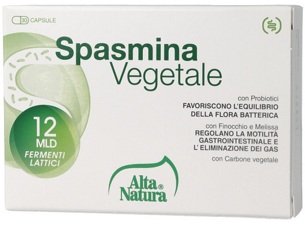 SPASMINA VEGETALE 30 CAPSULE - Pharmaleader