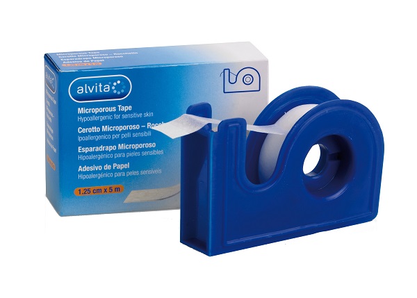 ALVITA CEROTTO MICROPOROSO IN ROCCHETTO M5X1,25CM - Pharmaleader