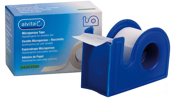 ALVITA CEROTTO MICROPOROSO ROCCHETTO M5X2,5CM - Pharmaleader