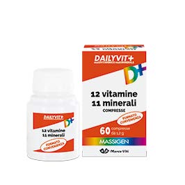 MASSIGEN DAILYVIT 12 VITAMINE 11 MINERALI 60 COMPRESSE RIVESTITE - Pharmaleader