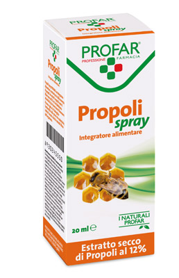 PROPOLI SPRAY ESTRATTO SECCO 12% 20 ML PROFAR - Pharmaleader