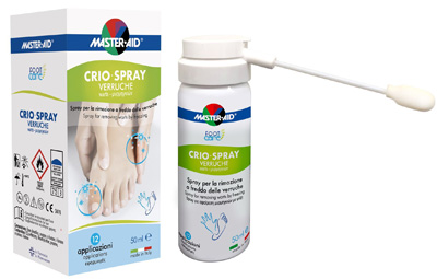 CRIO SPRAY VERRUCHE MASTER-AID FOOTCARE 50 ML E1 - Pharmaleader