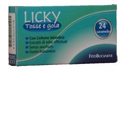 LICKY CARAMELLE ADULTI PER TOSSE E GOLA SENZA ZUCCHERO 70 G - Pharmaleader