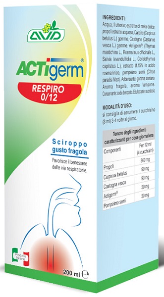 ACTIGERM RESPIRO 0-12 200 ML - Pharmaleader