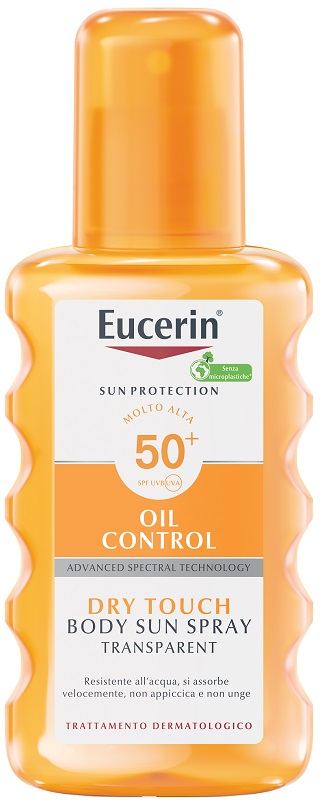 EUCERIN SUN SPRAY TRANSPARENT SPF50 200 ML - Pharmaleader