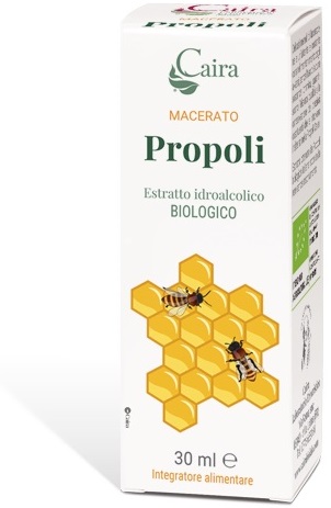 CAIRA PROPOLI MACERATO IDROALCOLICO BIO GOCCE 30 ML - Pharmaleader