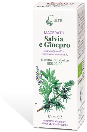 CAIRA SALVIA E GINEPRO MACERATO IDROALCOLICO BIO GOCCE 50 ML - Pharmaleader