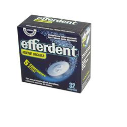 EFFERDENT PULIZIA DENTIERE 90 COMPRESSE EFFERVESCENTI - Pharmaleader