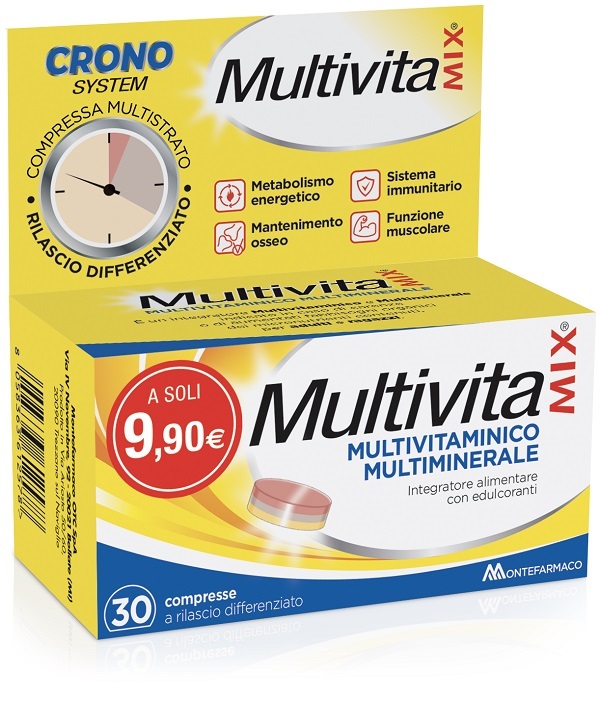 MULTIVITAMIX CRONO 30 COMPRESSE - Pharmaleader