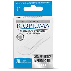 ICOPIUMA CEROTTO TRASPARENTE GRANDE 20 PEZZI - Pharmaleader