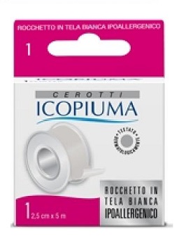 ICOPIUMA CEROTTO IN ROCCHETTO BIANCO 2,5X500 CM - Pharmaleader