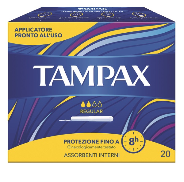 TAMPAX BLUE BOX REGULAR 20 PEZZI - Pharmaleader