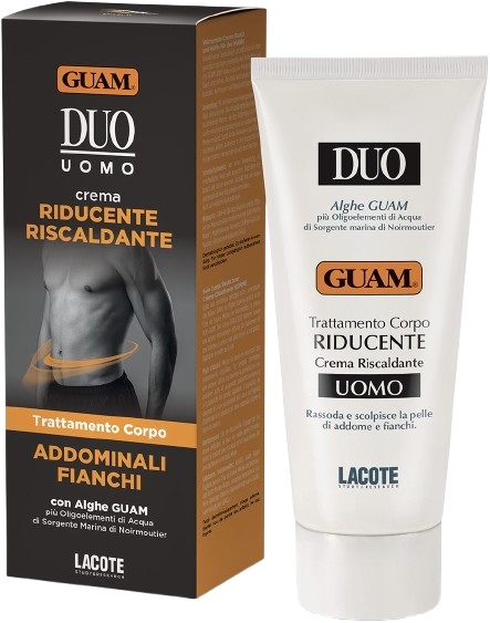 GUAM DUO UOMO RIDUCENTE CREMA RISCALDANTE 200 ML - Pharmaleader