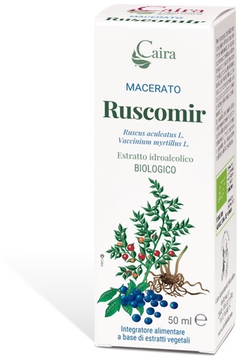 CAIRA RUSCOMIR MACERATO IDROALCOLICO BIO GOCCE 50 ML - Pharmaleader