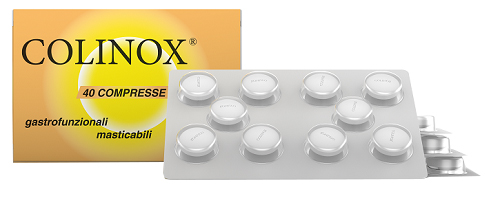 COLINOX 40 COMPRESSE MASTICABILI GASTROFUNZIONALI 56 G - Pharmaleader