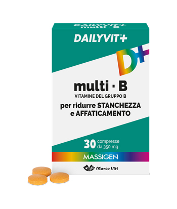 MASSIGEN MULTI B VITAMINE DEL GRUPPO B 30 COMPRESSE RIVESTITA DA 364 MG - Pharmaleader