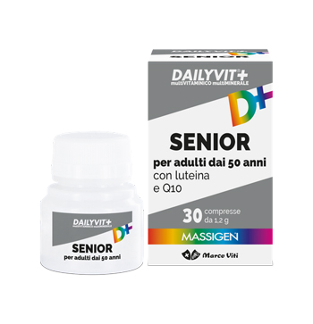 MASSIGEN SENIOR MULTIVITAMINICO E MULTIMINERALE 30 COMPRESSE RIVESTITE - Pharmaleader