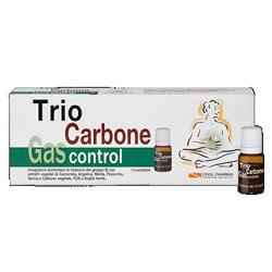 TRIOCARBONE GAS CONTROL 7 FLACONCINI 10 ML - Pharmaleader