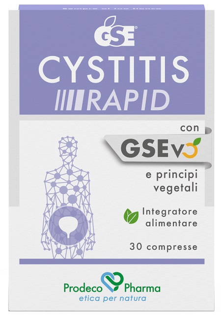GSE CYSTITIS RAPID 30 COMPRESSE - Pharmaleader
