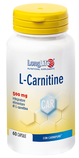 LONGLIFE L-CARNITINE 60 CAPSULE DI GELATINA DA 960 MG - Pharmaleader