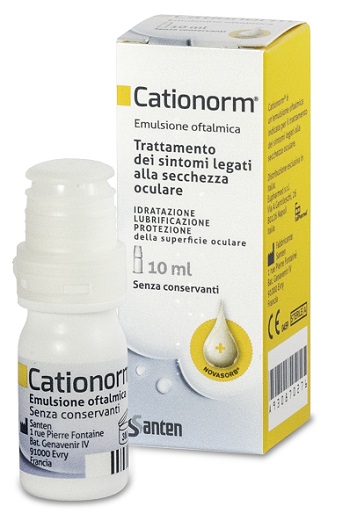 GOCCE OCULARI CATIONORM MULTIDOSE 10 ML - Pharmaleader