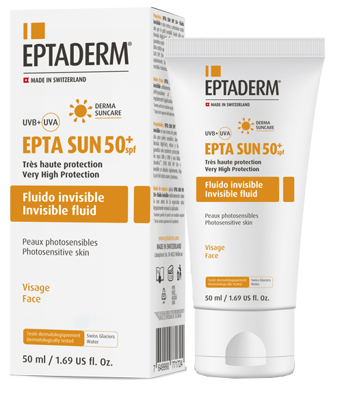 EPTA SUN SPF50+ FLUIDO INVISIBILE 50 ML - Pharmaleader