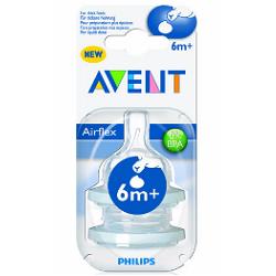 AVENT TETTARELLA FESSURA A Y PER LIQUIDI DENSI Y 2 PEZZI - Pharmaleader