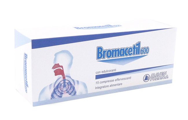 BROMACETIL 600 15 COMPRESSE EFFERVESCENTI - Pharmaleader