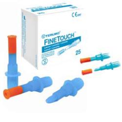 LANCETTE PUNGIDITO FINETOUCH 23 GAUGE 25 PEZZI - Pharmaleader