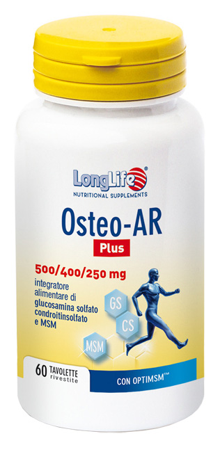 LONGLIFE OSTEO-AR PLUS 60 TAVOLETTE RIVESTITE - Pharmaleader