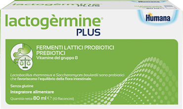 LACTOGERMINE PLUS FERMENTI LATTICI 10 FLACONCINI - Pharmaleader