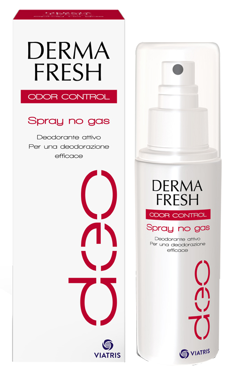 DERMAFRESH ODOR CONTROL SPRAY NO GAS DEODORANTE 100 ML - Pharmaleader