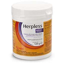 HERPLESS POLVERE BARATTOLO 120 G CON MISURINO - Pharmaleader