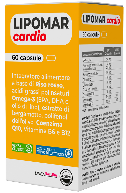 LIPOMAR CARDIO 60 CAPSULE - Pharmaleader
