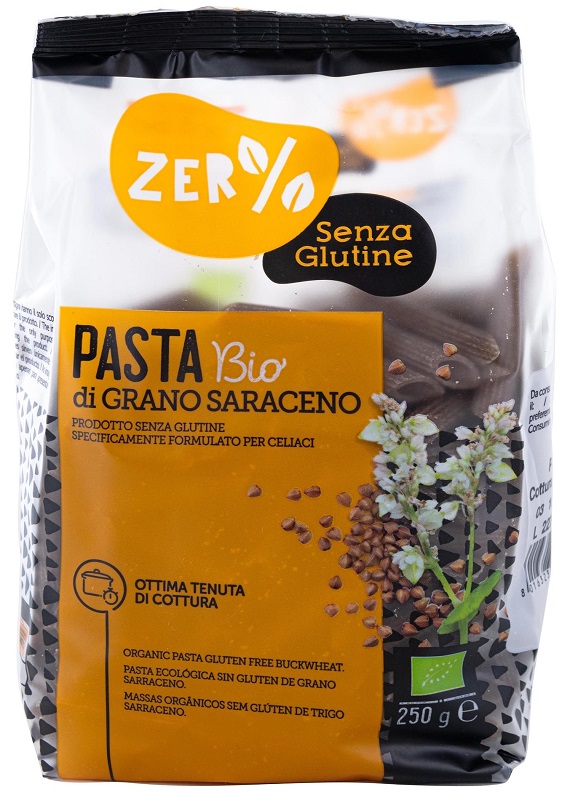 ZERO% GLUTINE PENNE GRANO SARACENO INTEGRALE 250 G - Pharmaleader