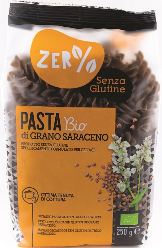 ZERO% GLUTINE FUSILLI GRANO SARACENO INTEGRALE SENZA GLUTINE250 G - Pharmaleader