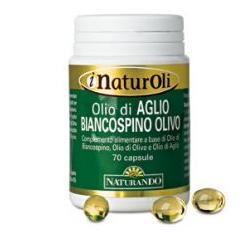 NATUROLI OLIO DI AGLIO BIANCOSPINO OLIVO 70 SOFTGEL - Pharmaleader