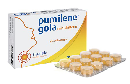PUMILENE GOLA MIELE LIMONE 24 PASTIGLIE - Pharmaleader