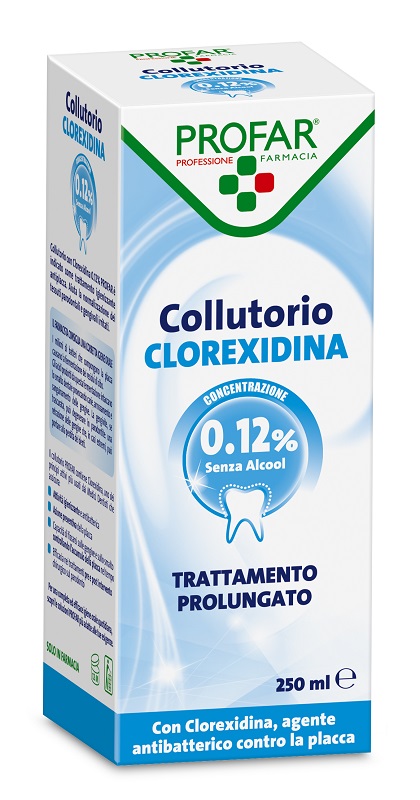 COLLUTORIO CLOREXIDINA 0,12% 250 ML PROFAR - Pharmaleader
